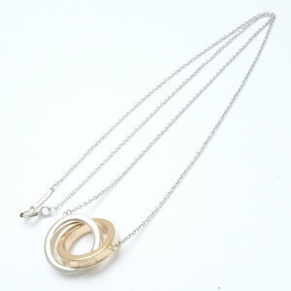 Tiffany Interlocking Circle Necklace Combination … - image 3
